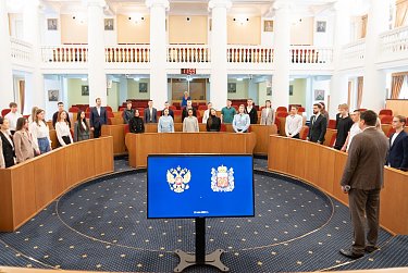 В Колонном зале голосовали студенты юракадемии